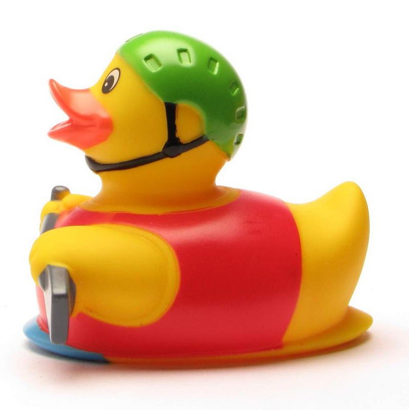Pato de goma bote de remos pato de goma