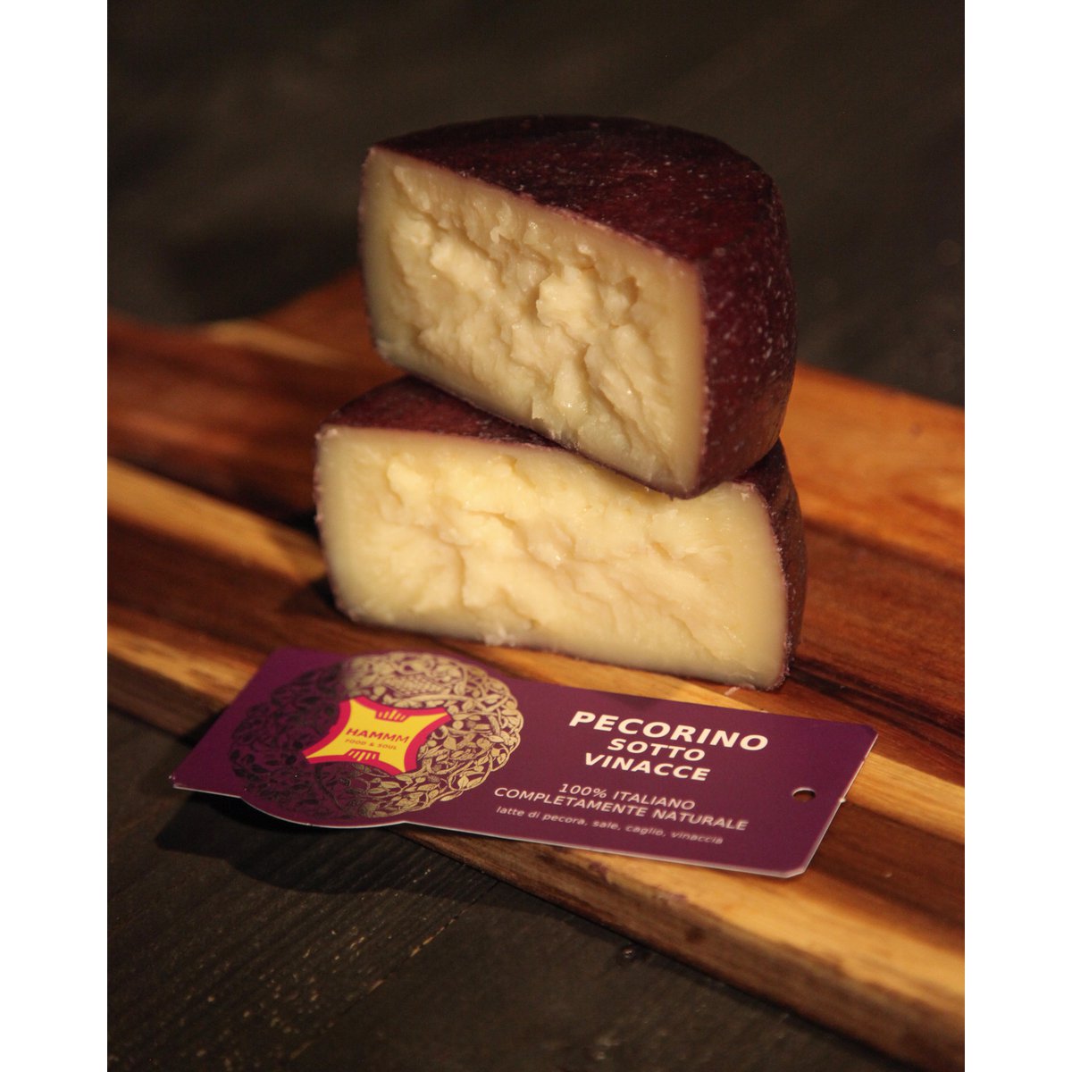 🇮🇹 Pecorino sotto vino – artisanal sheep's cheese aged in wine