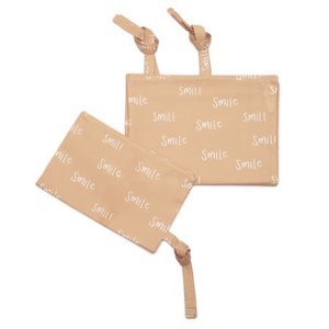 Pillowcases for baby bedding made of BIO organic cotton SMILE