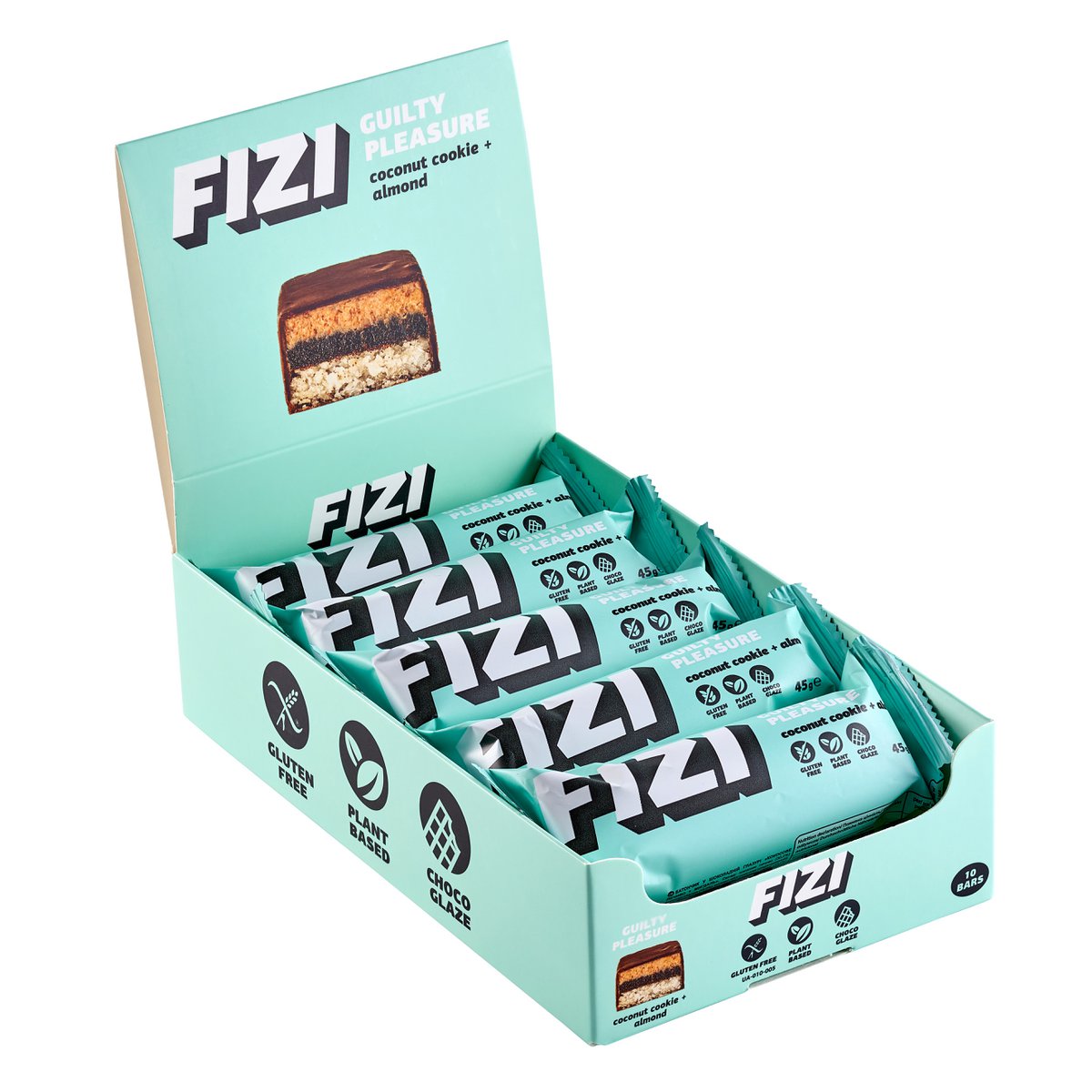 Vegan Gluten Free Bar "Coconut Cookie + Amandel" 45G