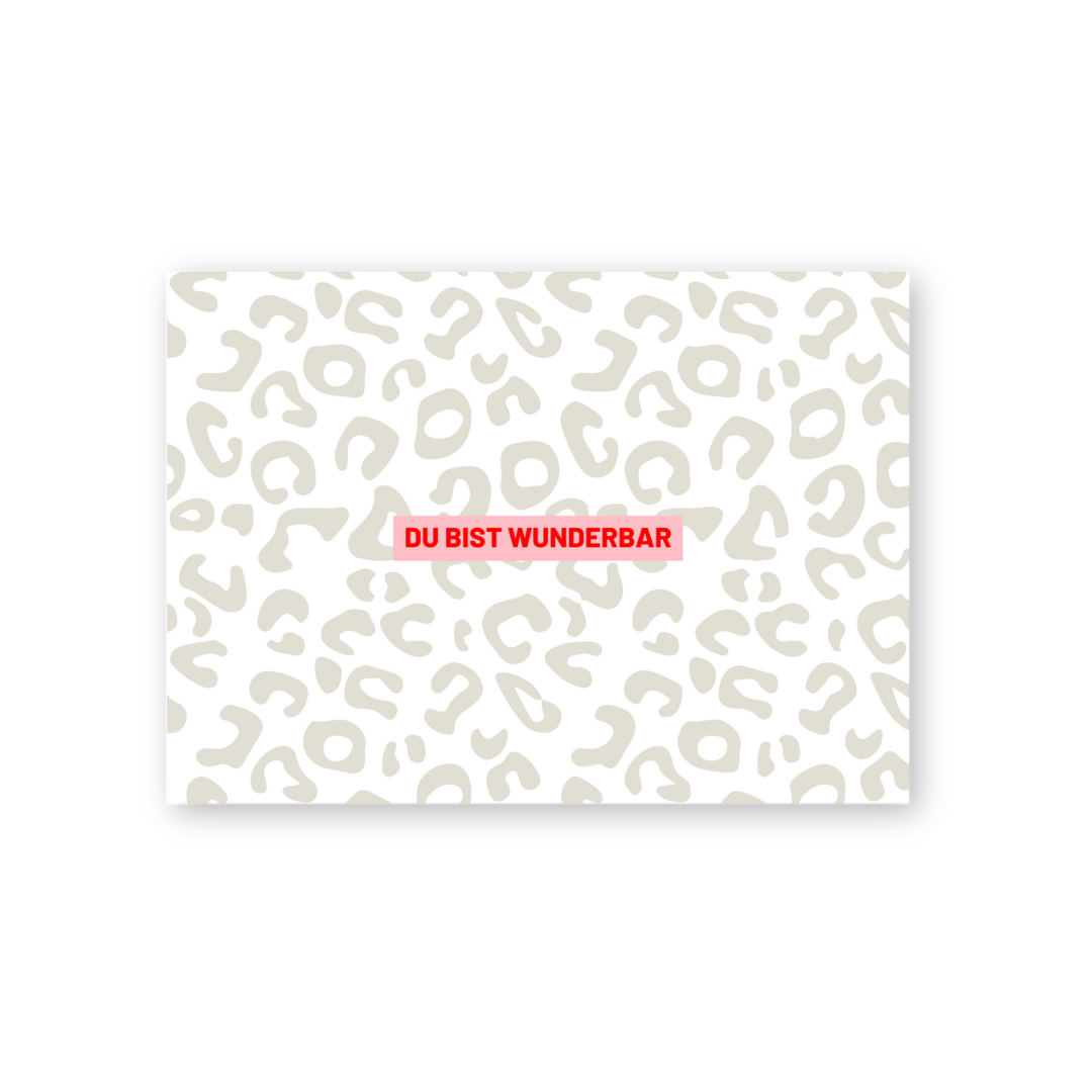 Postcard - you are wonderful