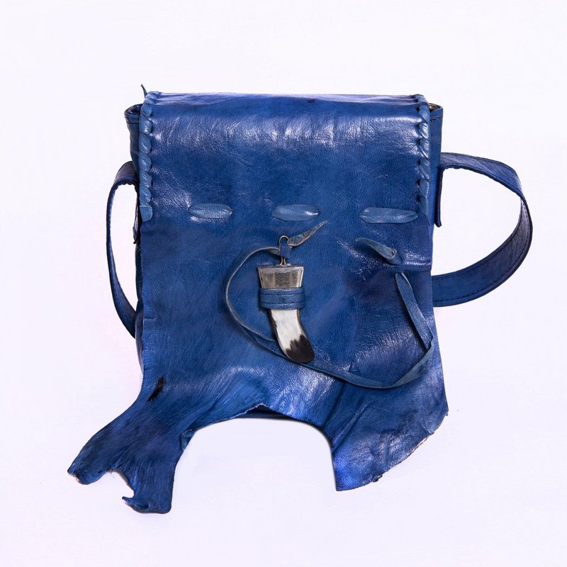 Leather bag 'Qabli'