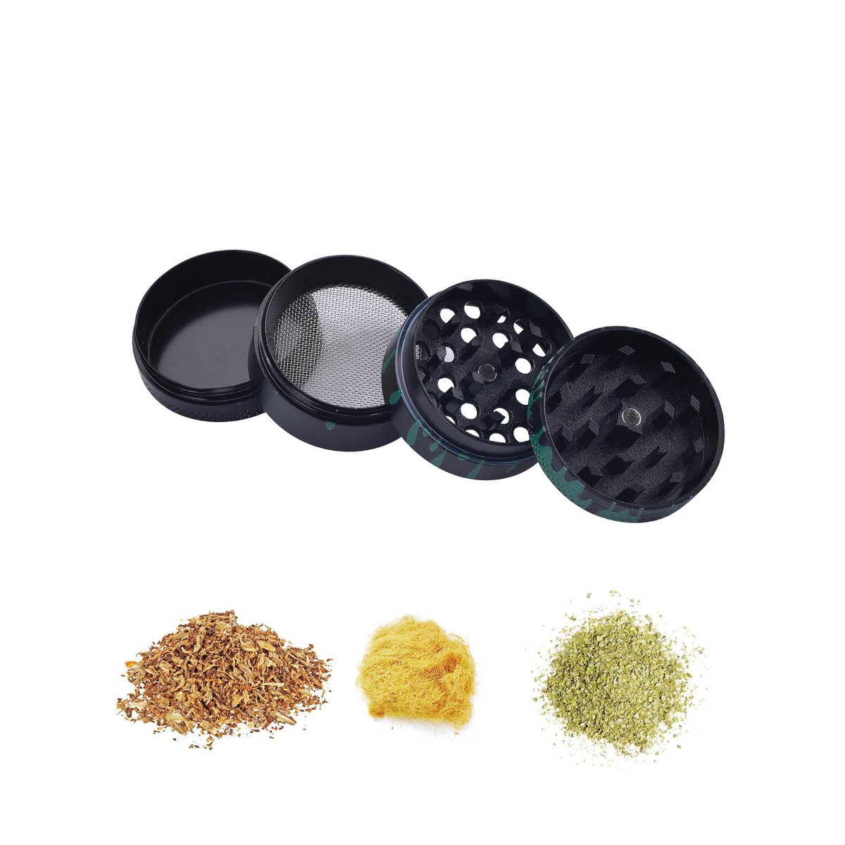 Display for 12 spice mills - Leaf Design and Dripping Effect