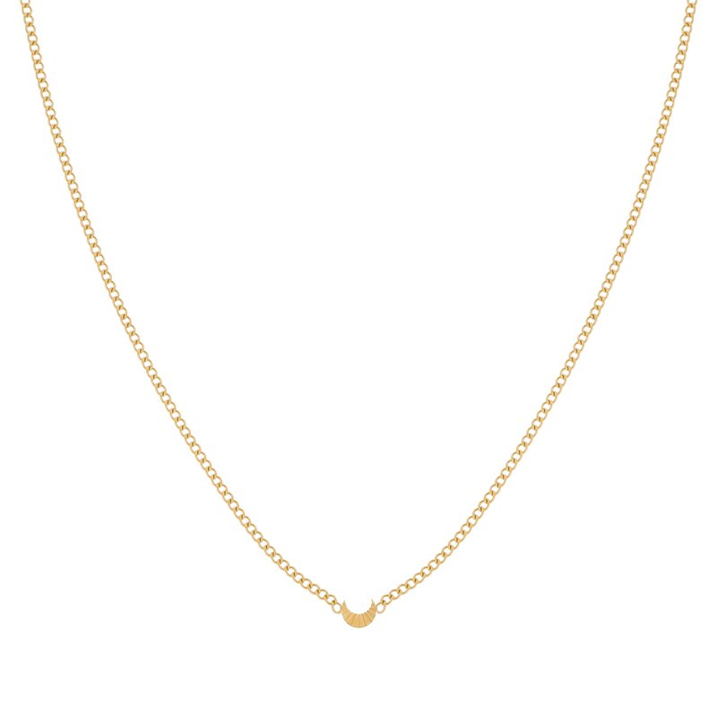 NECKLACE FLAMED MOON