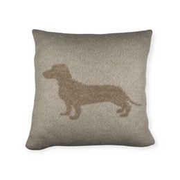 Dachshund / Teckel -pude + inde i puden