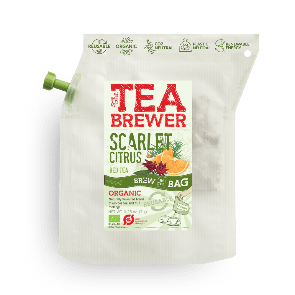 Scarlet Citrus Teabrewer
