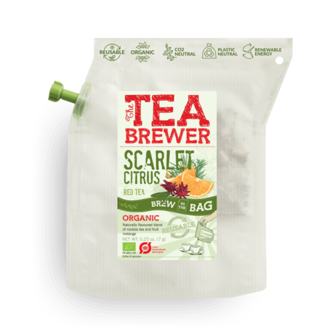 Scarlet Citrus Teabrewer