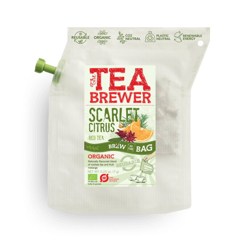 Scarlet Citrus Teabrewer