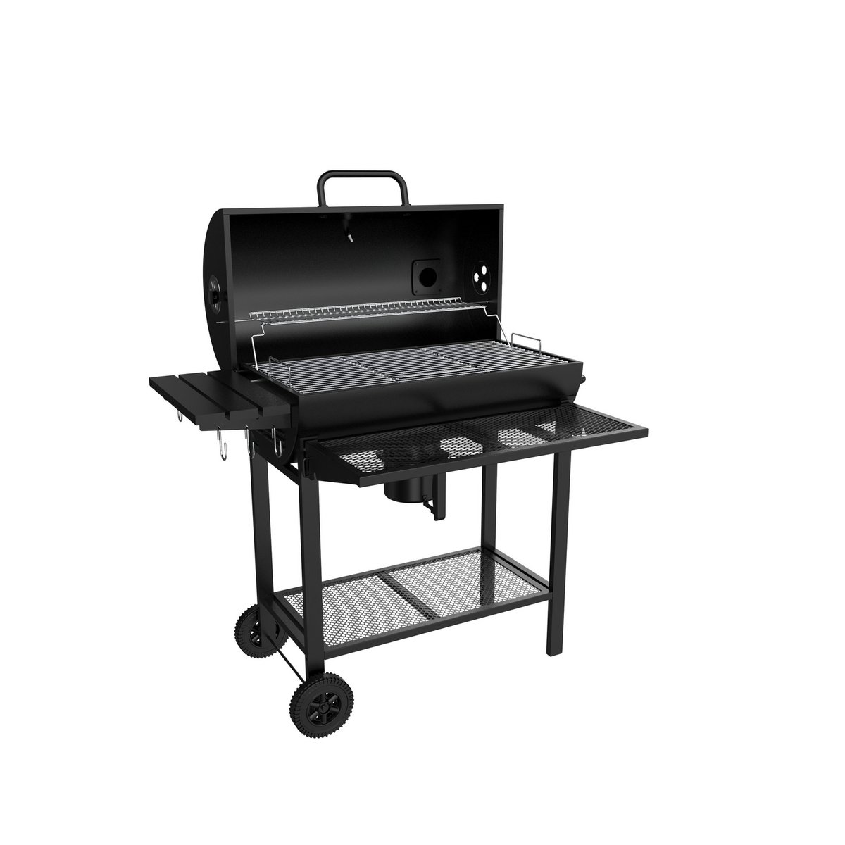 2 in 1 grill barbecue and smoker