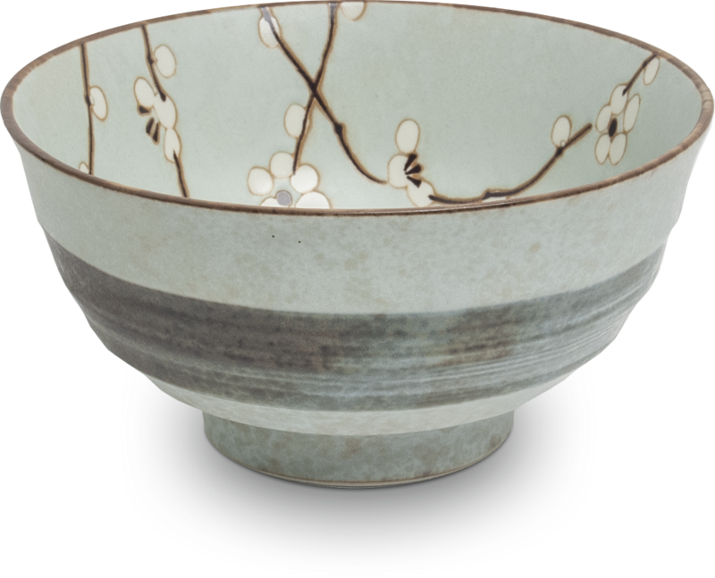 Edo Hanagreen Pokébowlset, 17x9cm, 2 pers., giftbox