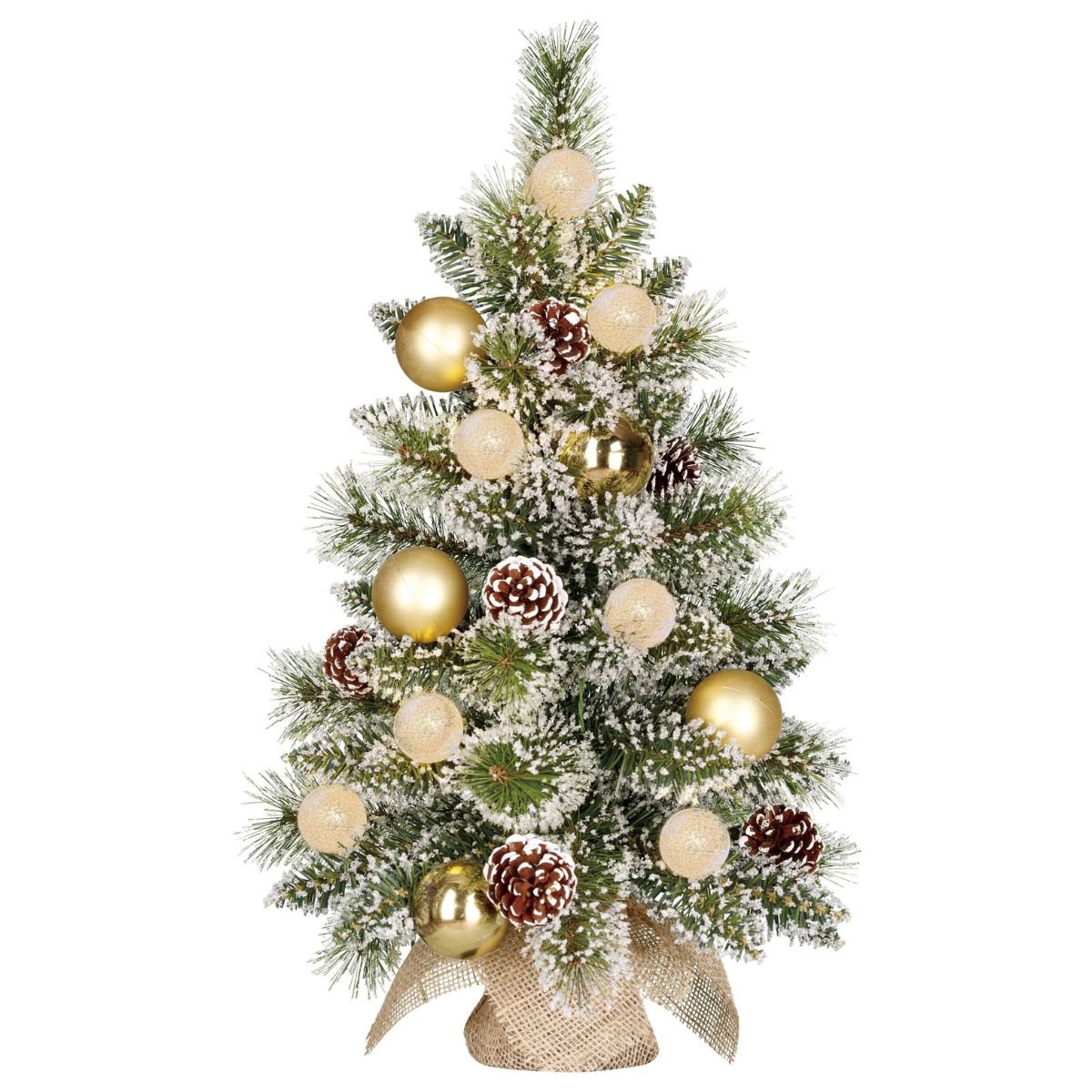 Sapin de Noël artificiel Kaprun Blanc chaud