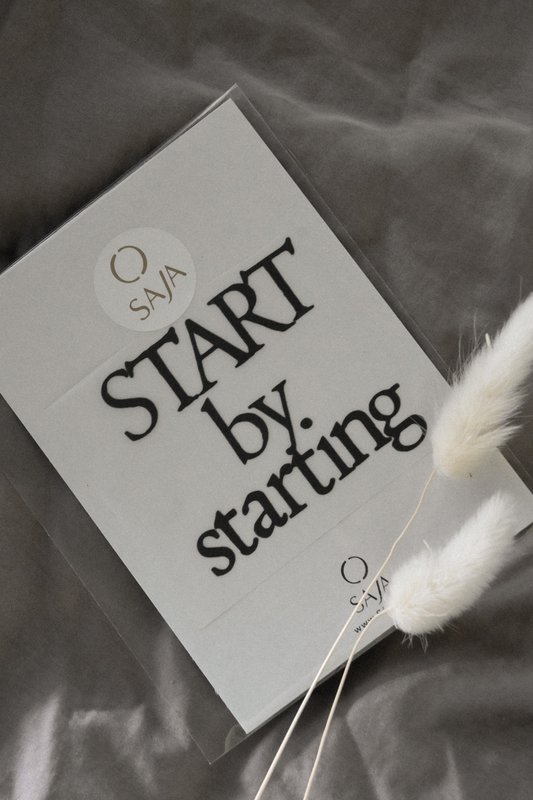 Jernbillede "Start med at starte"