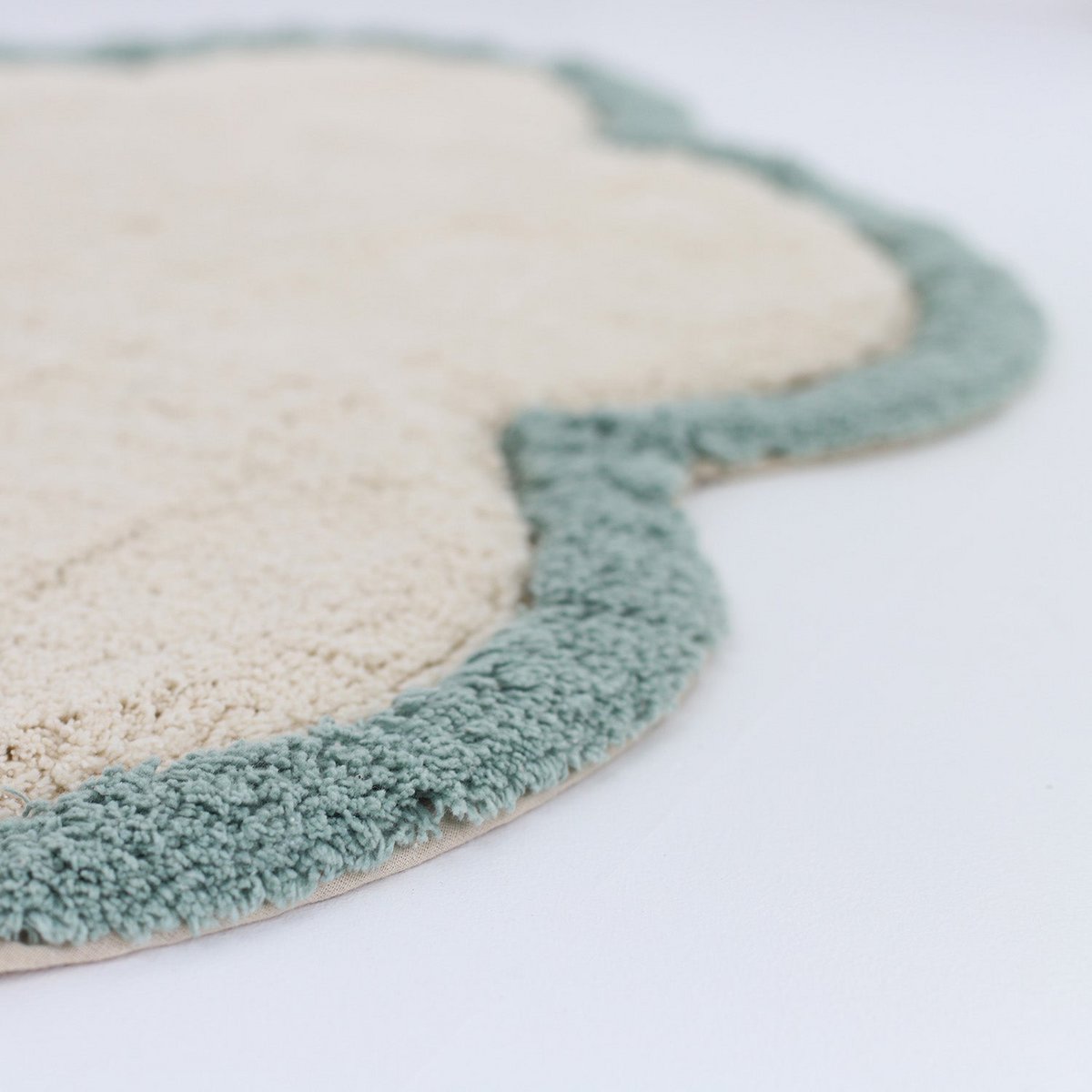Wolkenkinderteppich Little Nimbus Aqua