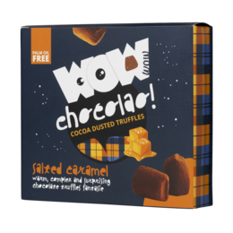 Salted Caramel Chokolade Trøfler XL Æske 250g | Sød salt chokolade