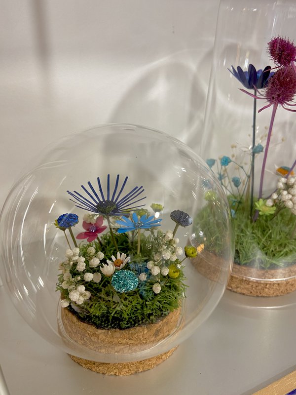 Tørret blomsterklokke (haveboble (9 cm))