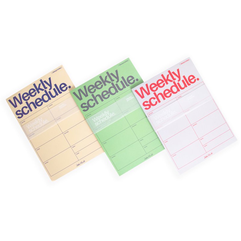 ORGANIZADOR SEMANAL VERDE HF