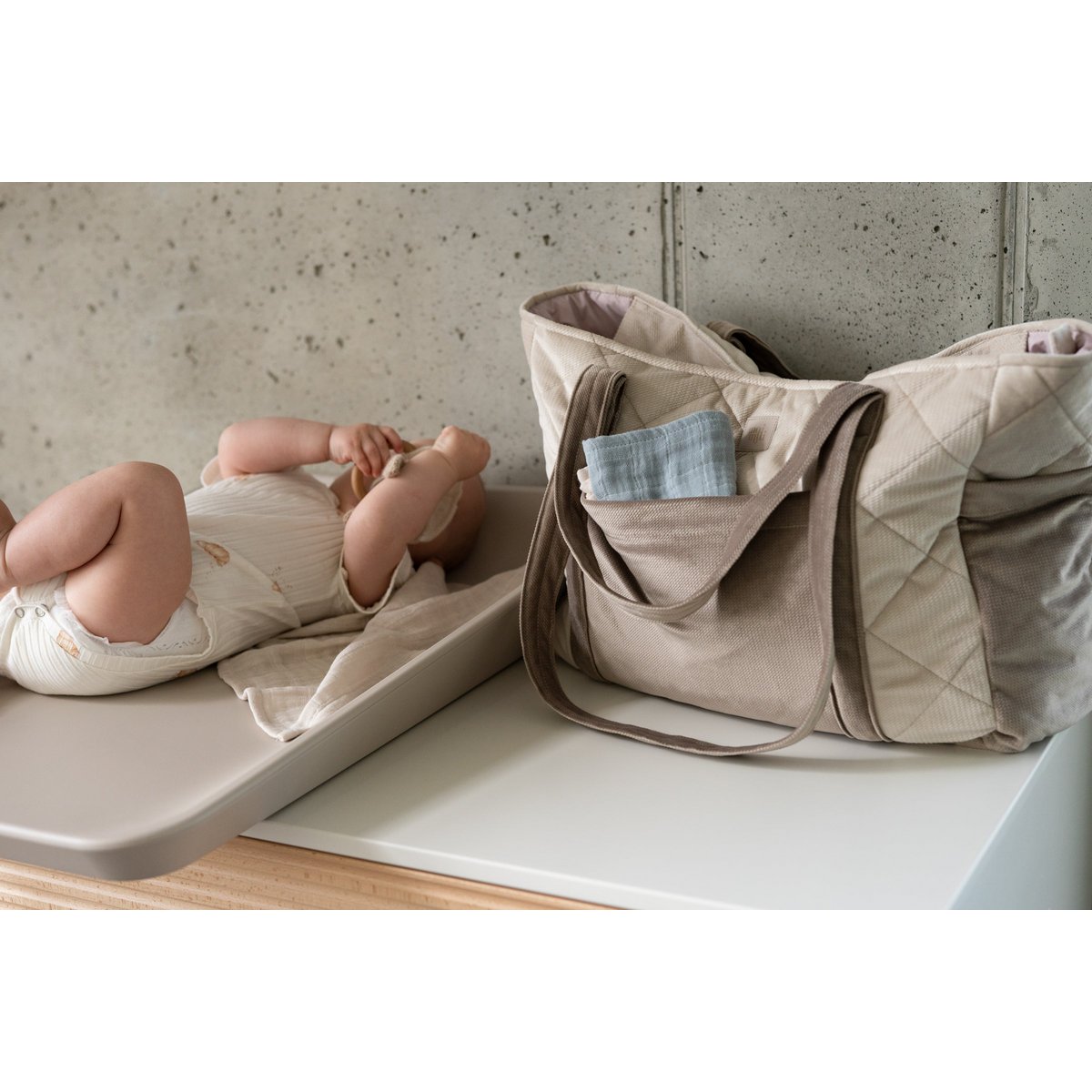 Reisetasche „Beige“