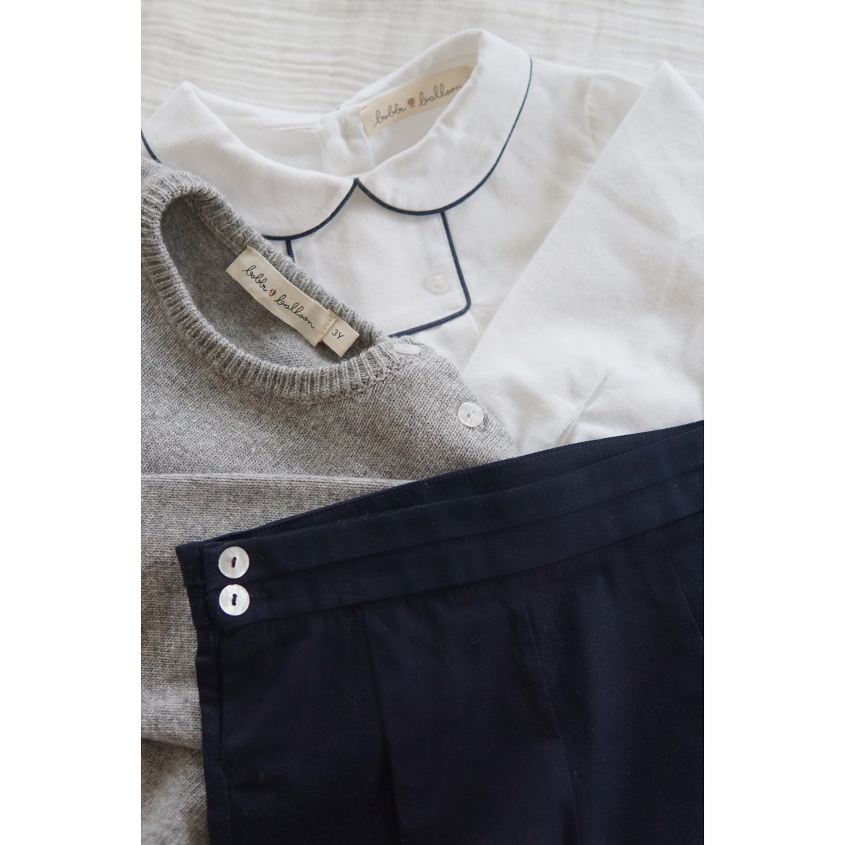 Bermuda elasticizzati - Blu navy