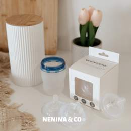 Nenina & Co Pack 4 Ersatzsauger mit variablem Durchfluss