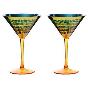 Set of 2 Cocktail Glasses - Fiesta