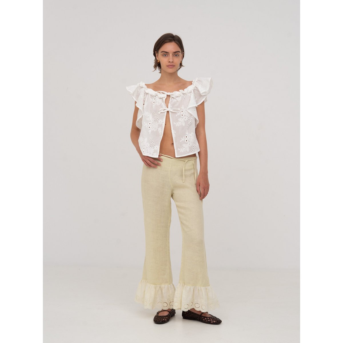 Lux witte top