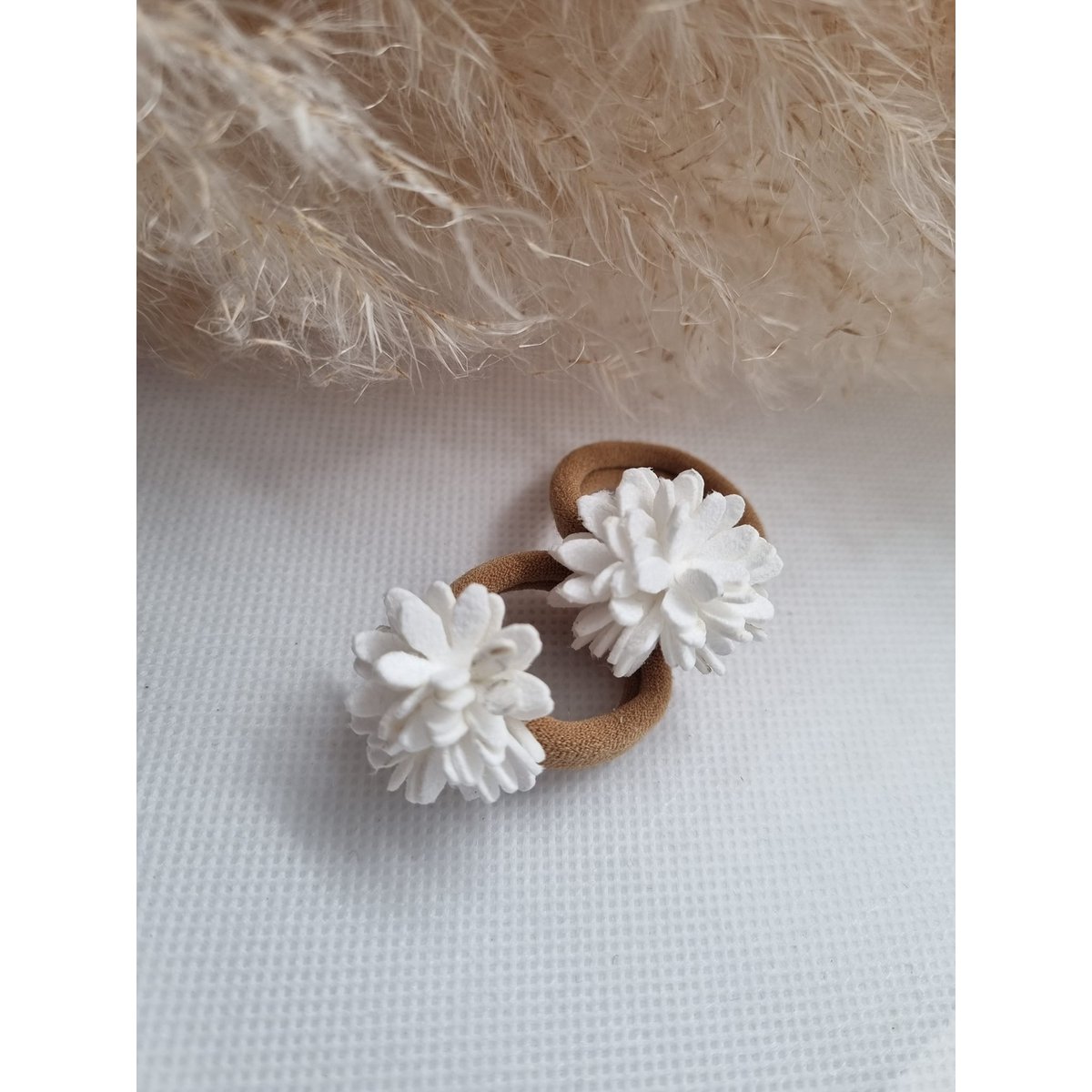 Elastic bands - white (set)