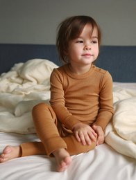 Ønsker baby-kindertrui - Merinowol - Argan olie
