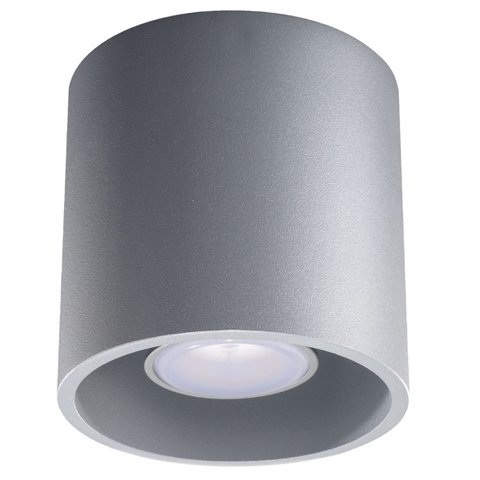 ORBIS 1 gray ceiling lamp