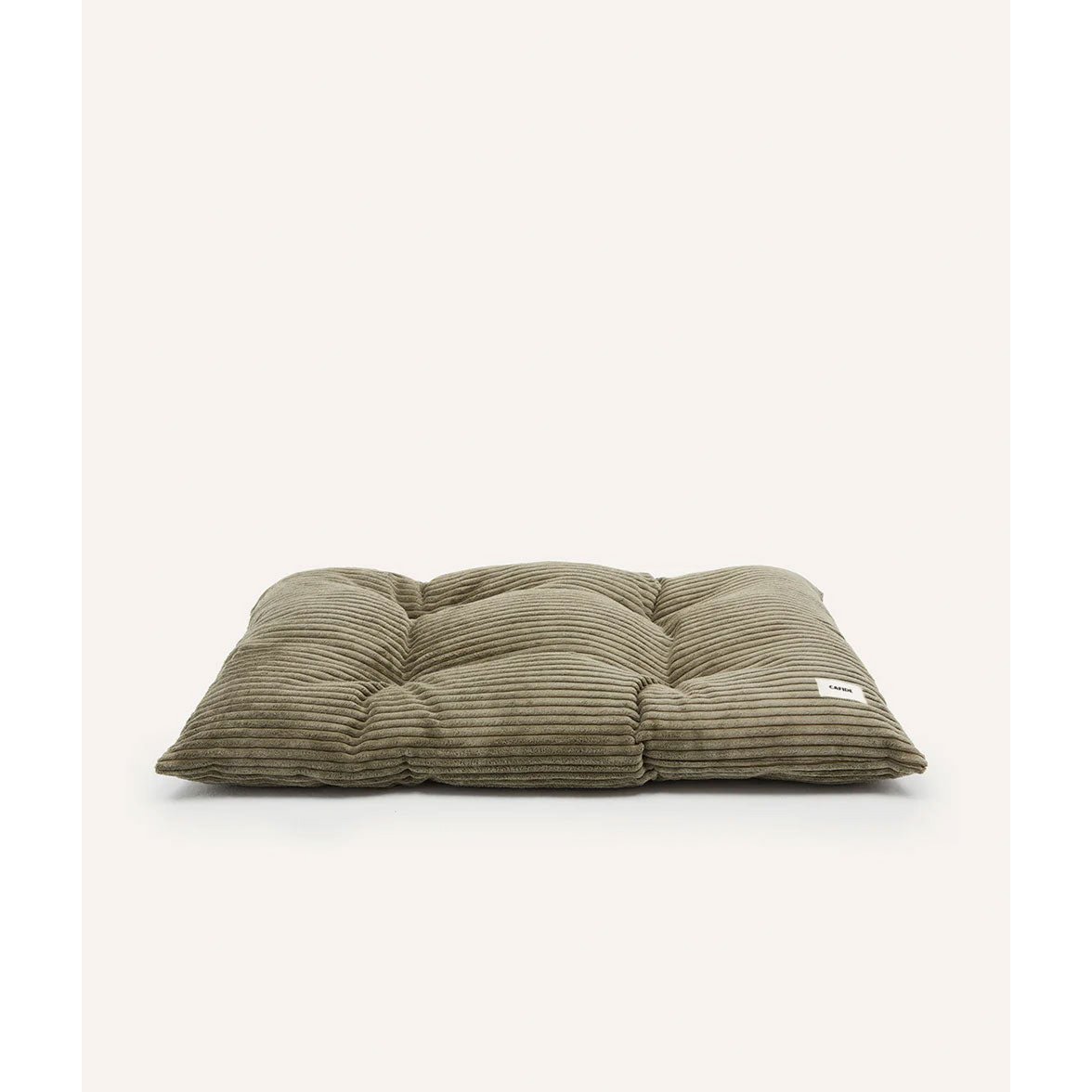 Green Corduroy Dog Bed Cushion, Bela