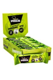 18 x sprout bars sprout mix apple, snack bars with apple flavor, made with sprouted grains, high in protein and fiber, vegan and gluten-free.