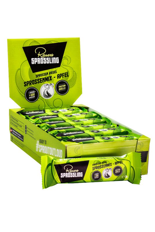 18 x Sprossenriegel Sprossenmix-Apfel