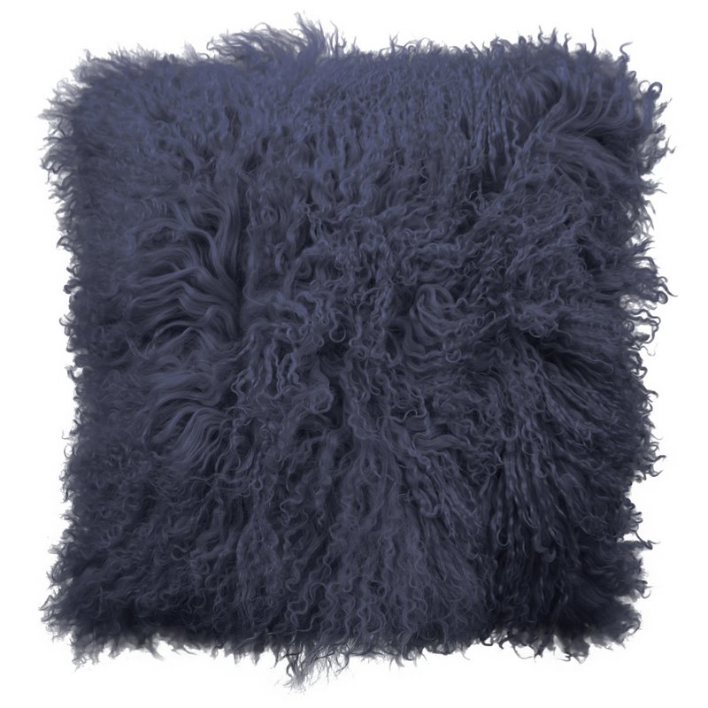 Tibet sheepskin cushion | 15 colors | 45x45cm