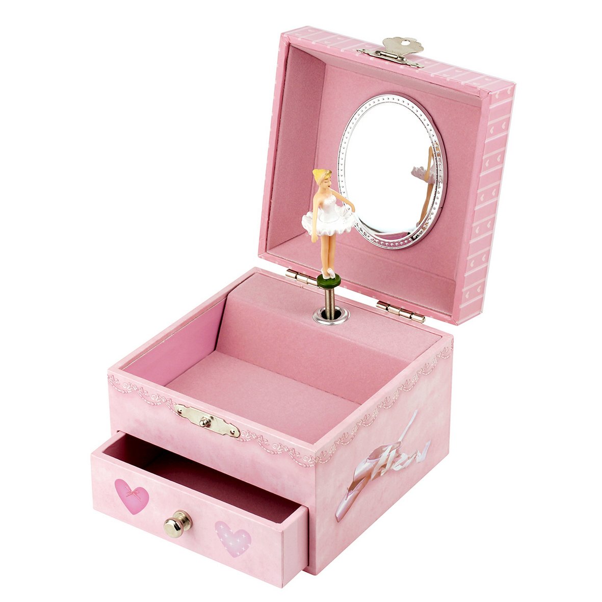 Music Cube Box Bailarina en tutú - Rosa - Figura bailarina