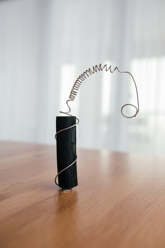 Spirale con 1 carbone attivo binchotan