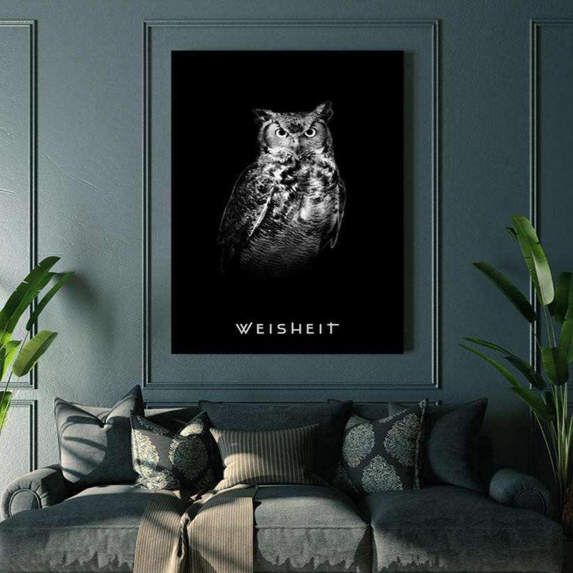 Wisdom - plexiglass picture
