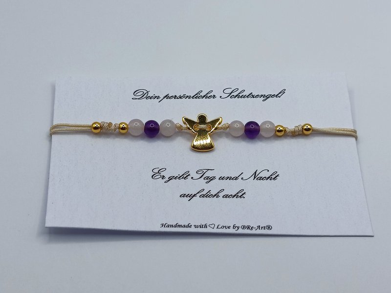 Bracciale Guardian Gemstone con Macramè