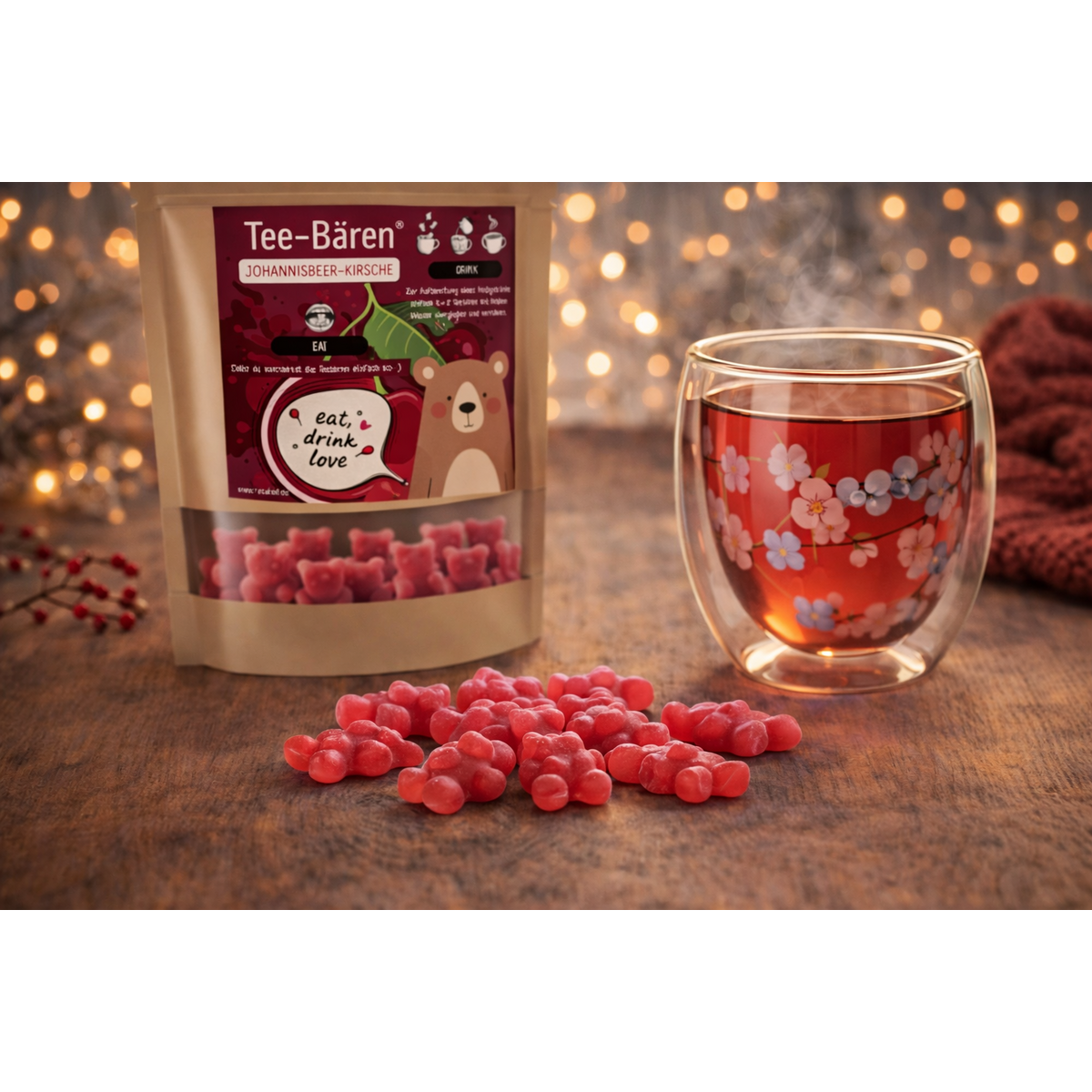 Tea-Bears® Red Fruit Jelly (Currant-Cherry)