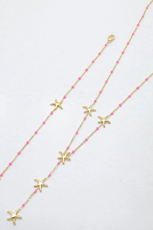 Stainless steel jewelry set