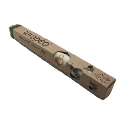wrapéo cera de abejas - rollo de corte - 30x100 cm