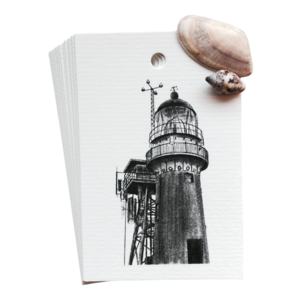 Label lighthouse Vlieland