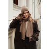 Szal PENELOPE – 100% wełny merino – camel