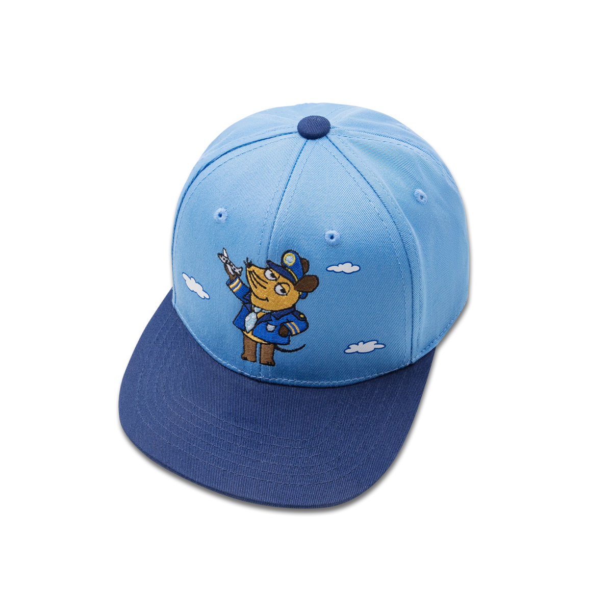 Koaa - Die Maus "Pilot" - Snapback Kids Light-Blue / Navy