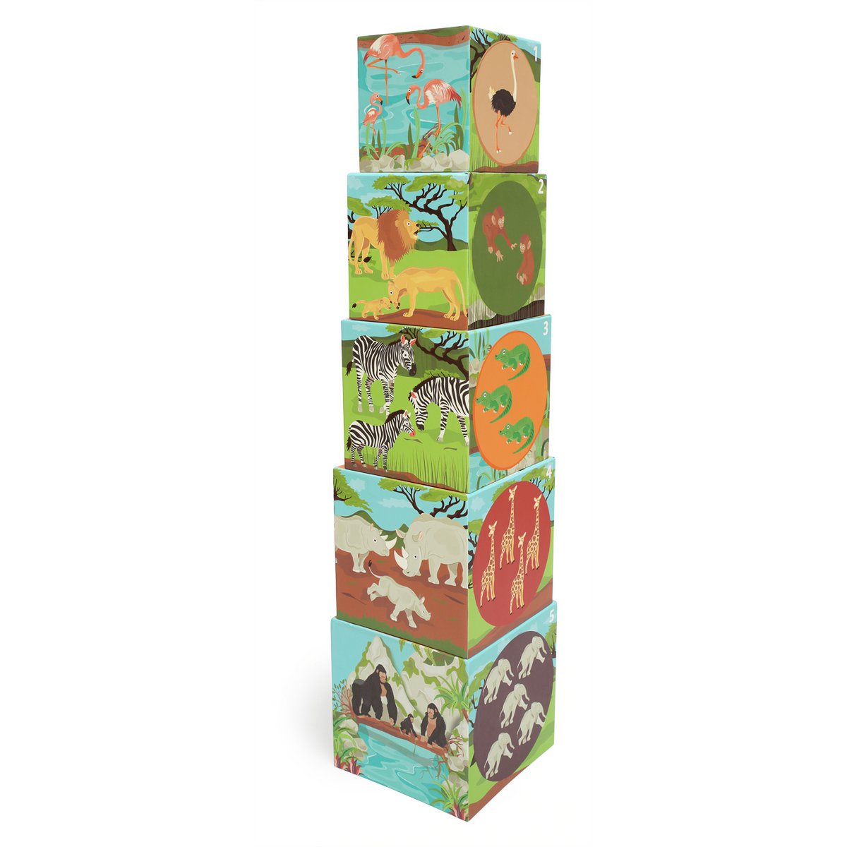 Stapeltoren Jumbo - Savanne