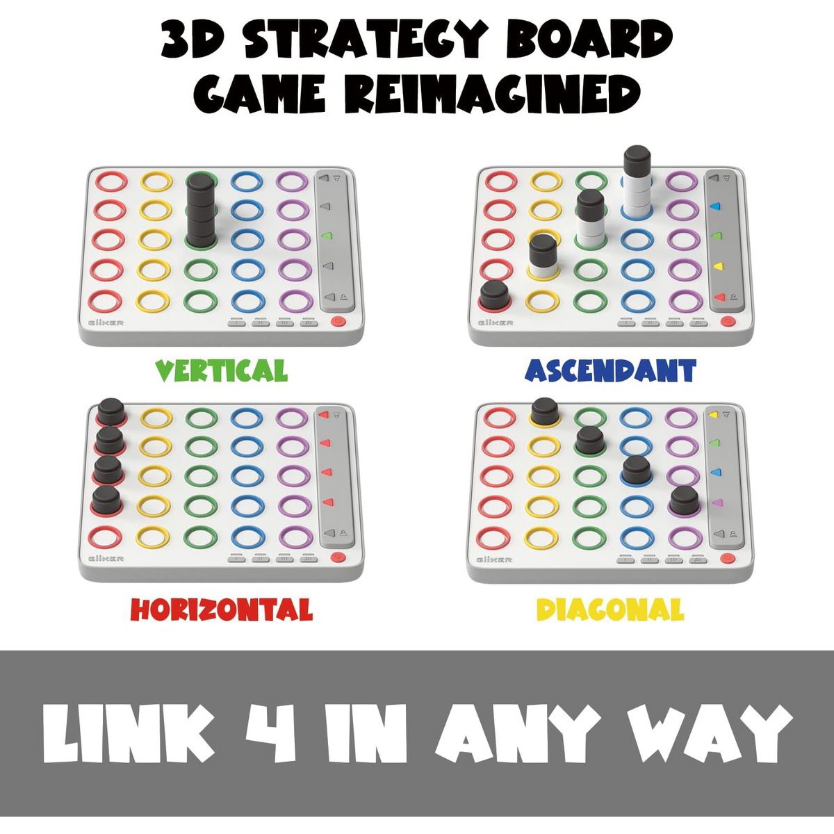 GiiKER 3D Smart Four in a Row