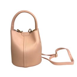 Handtas in emmerstijl van Italiaans leer met knoop. B2B 57985