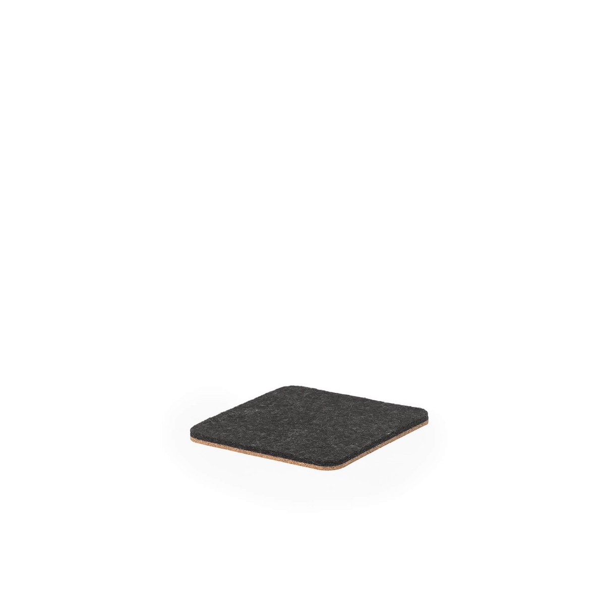 Filt & Kork Coasters - Sæt med 4