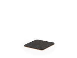Filt & Kork Coasters - Sæt med 4
