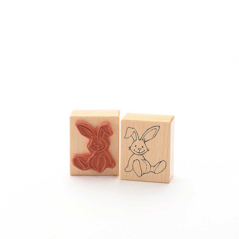 Stempel: Stofftier Hasi