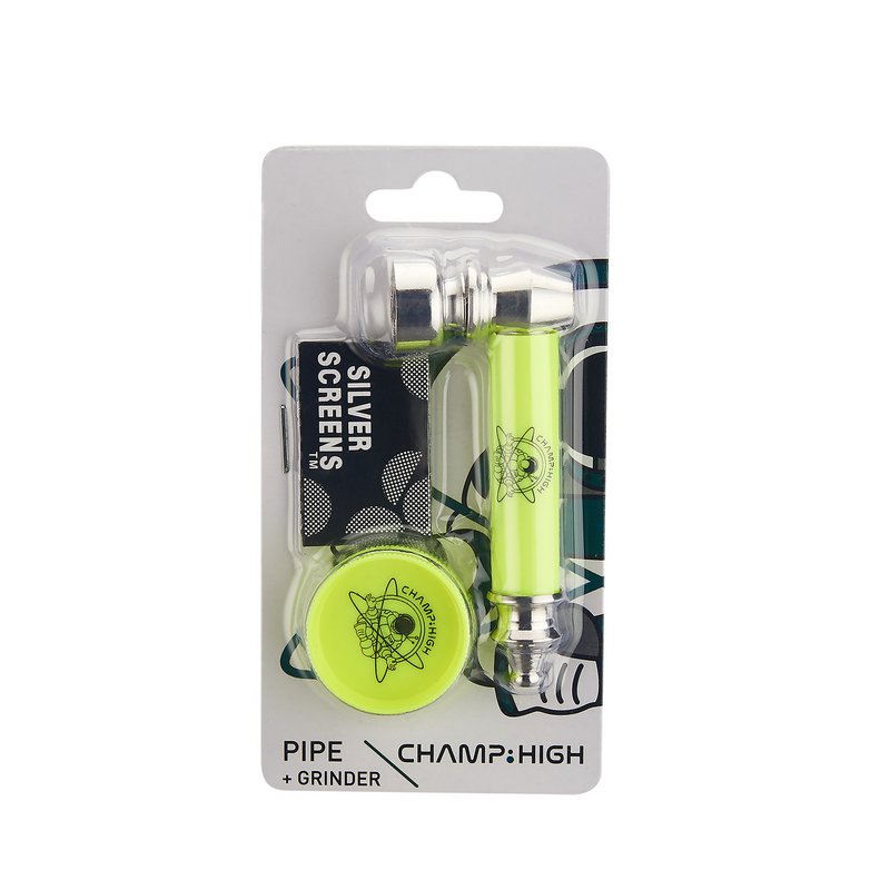 Présentoir de 12 set pipe en métal et mini moulin à épices