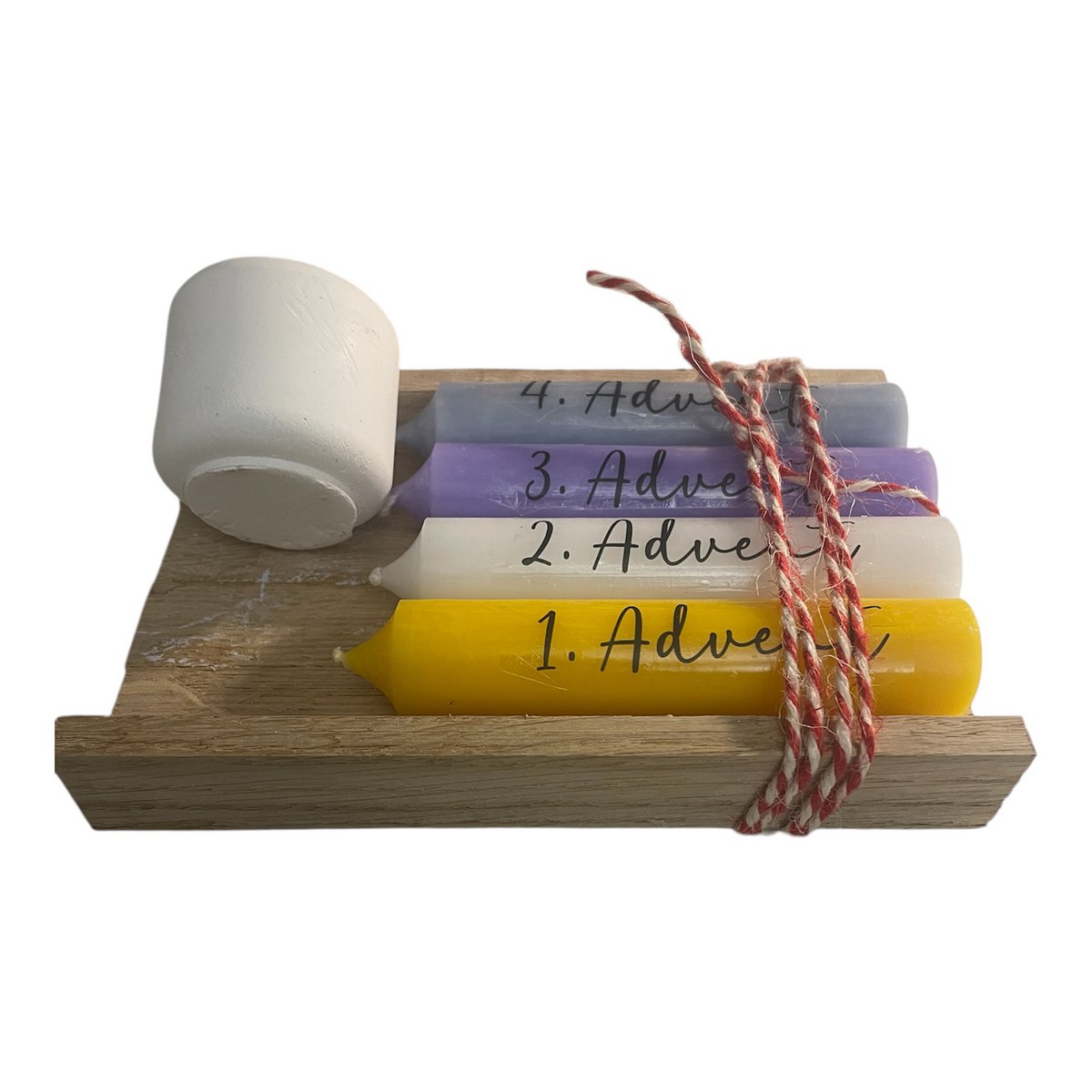 Embracing Christmas: Advent-Candles Set